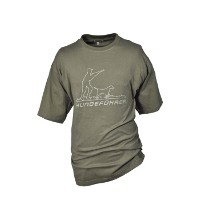 T-Shirt Hundeführer M Oliv